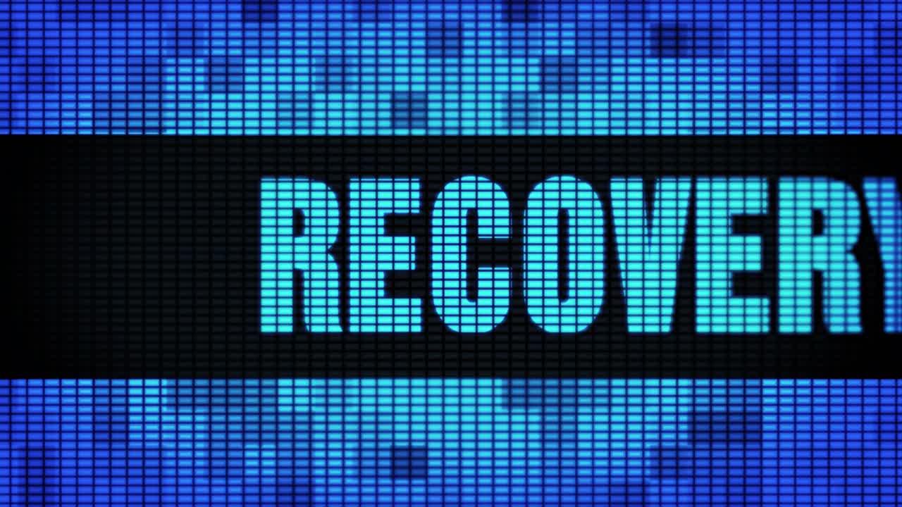 Recovery on a Digital Display
