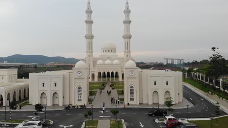 aerial view of masjid sri sendayan