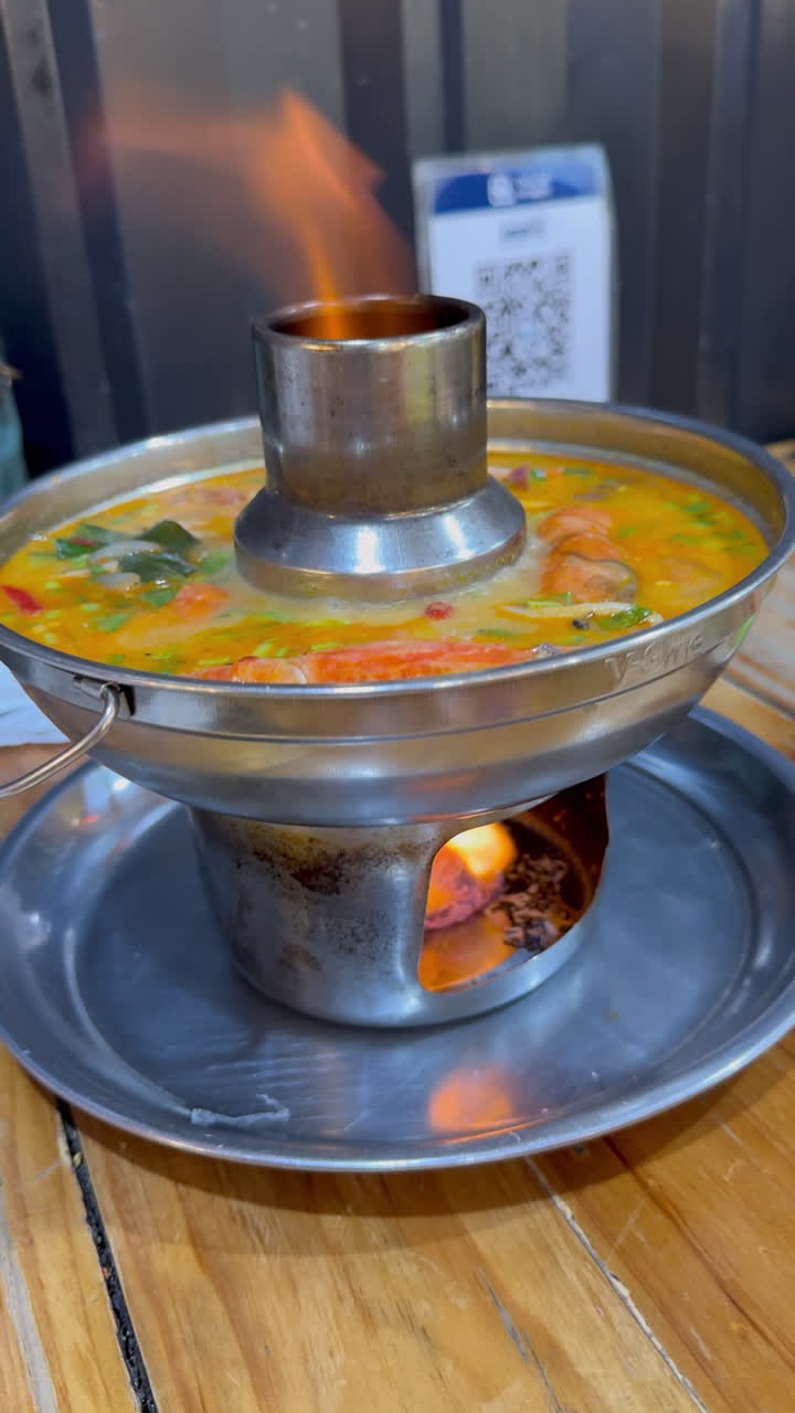 Thai Tom Yum Soup Hot Pot