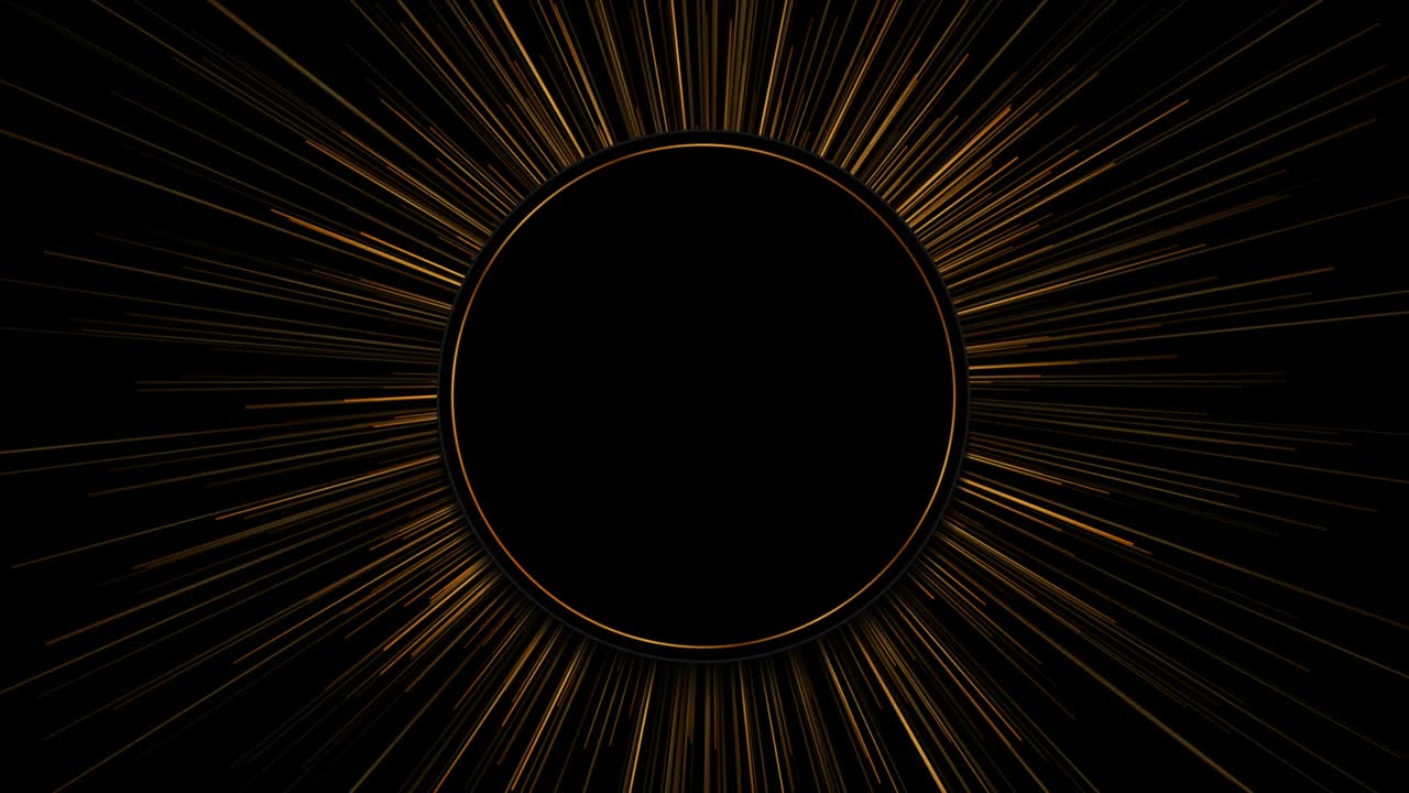 델럭스 골든 미니멀 빛 추상적인 미래 기술 모션 배경