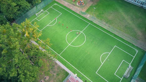 Aerial-Top-Down-View-of-Soccer-Football-Field