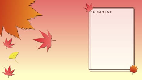 dry leaves looping streaming background. 1080p.mp4