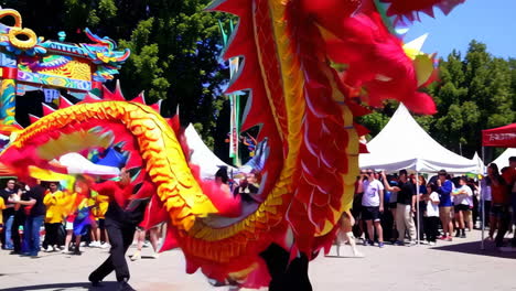 dragon dance parade