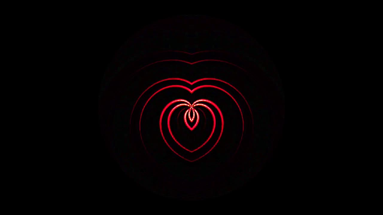 검은색 배경에 반이는 빛의 점들의 다채로운 원형 지점 파동