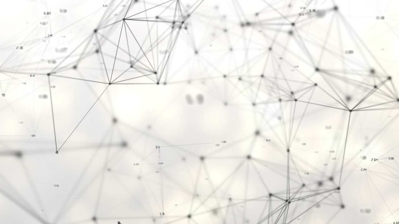 Latar belakang geometris putih abstrak