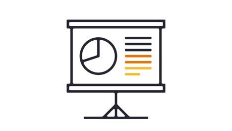 animación del icono de búsqueda de datos