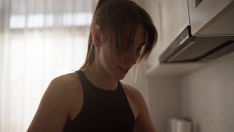 woman in kitchen