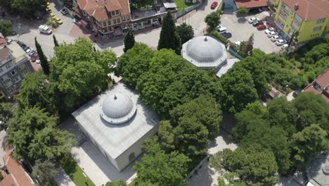 green mosque in bursa, turkey. built in 14th century.