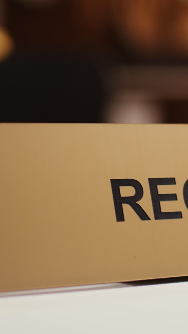 Reception Sign