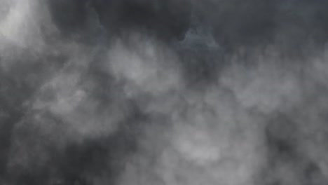 Dramatic Thunderstorm Continuously Flashes in dark sky