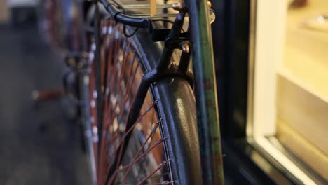 Smooth-close-up-from-a-retro-design-bicycle