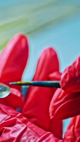 manufacturing eye prosthesis
