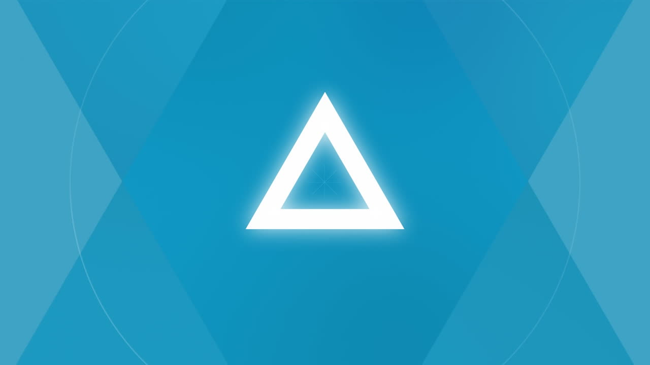 animación de un patrón que se mueve sobre un fondo azul