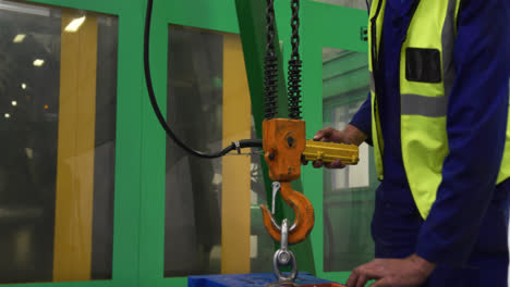 man working in warehouse