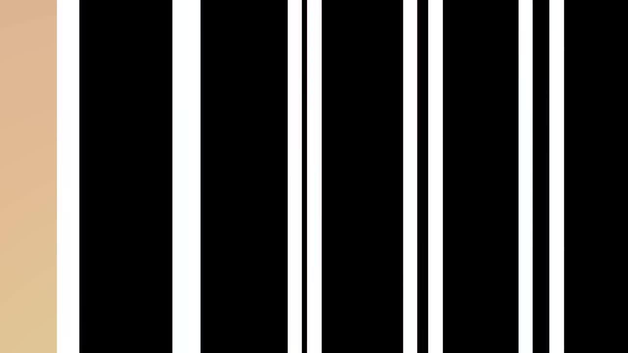 반시계 방향으로 회전하고 움직이는 2d 컬러 바, 커 포인트는 오른쪽에서 왼쪽으로 배경으로, 다른 색의 스트립으로 구성되어 있습니다.