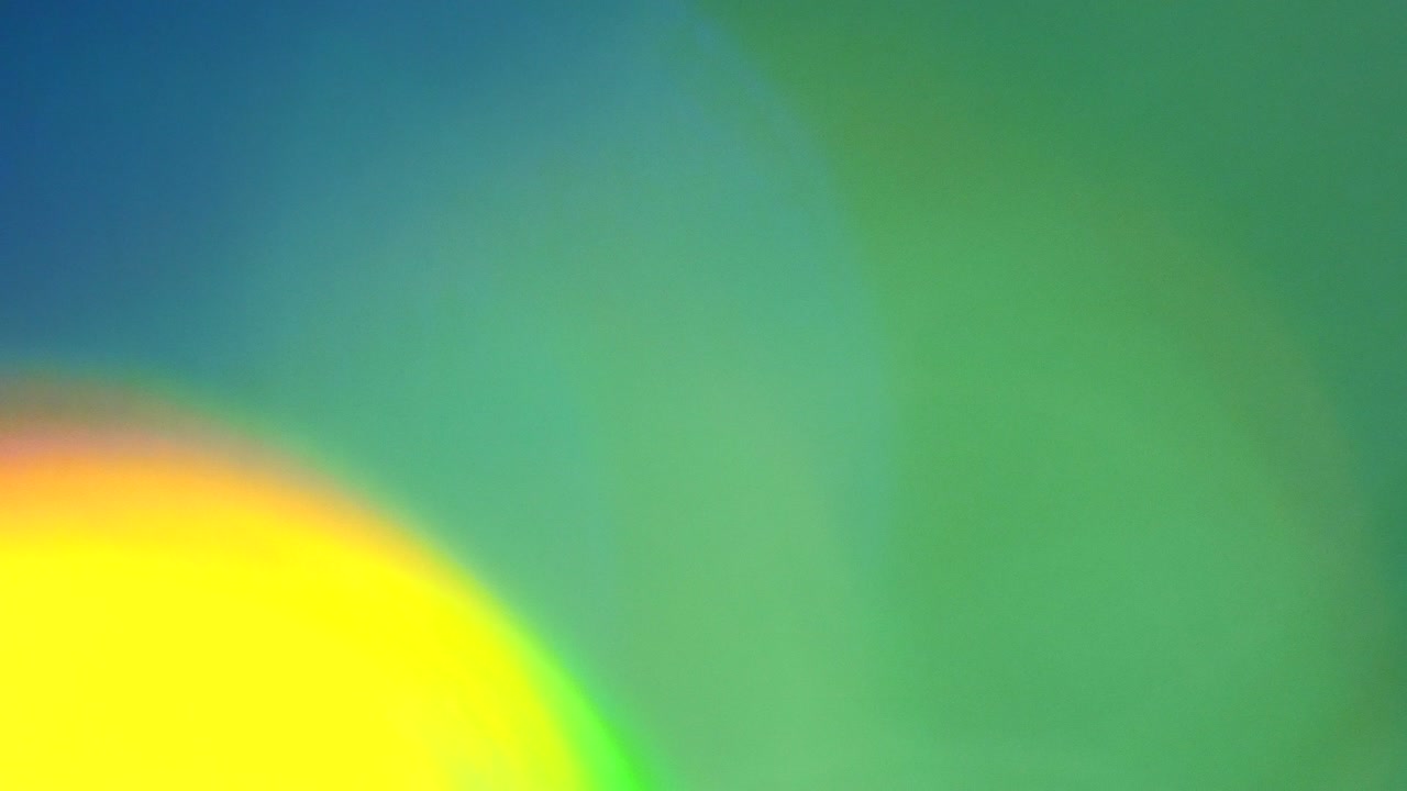 초록색과 노란색의 보케 배경