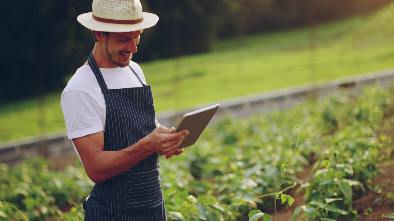 He's got the tools needed to run a successful farm