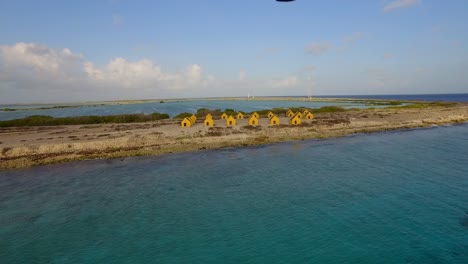 the monuments and slave huts of bonaire