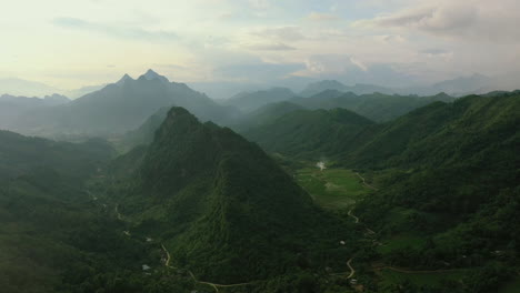 4k drone footage of a mountainous region in ha