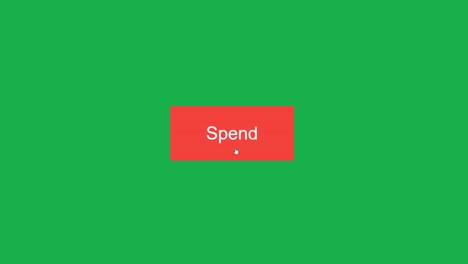 el cursor del ratón se desliza y los clics frenéticos gastan el botón en la pantalla verde. vista de la pantalla del dispositivo del cursor múltiple haciendo clic rápidamente gastando con la tecla chroma. punto de vista.
