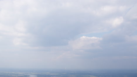 high resolution video from düsseldorf international airport, taken from a helicopter