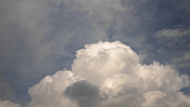 Beautiful cloudscape timelapse