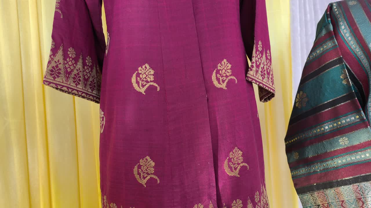 Songket is the basis for the traditional attire of the Negeri Sembilan Malay community. The luxurious hand-woven fabric reflects Minangkabau heritage and is worn for grand ceremonies