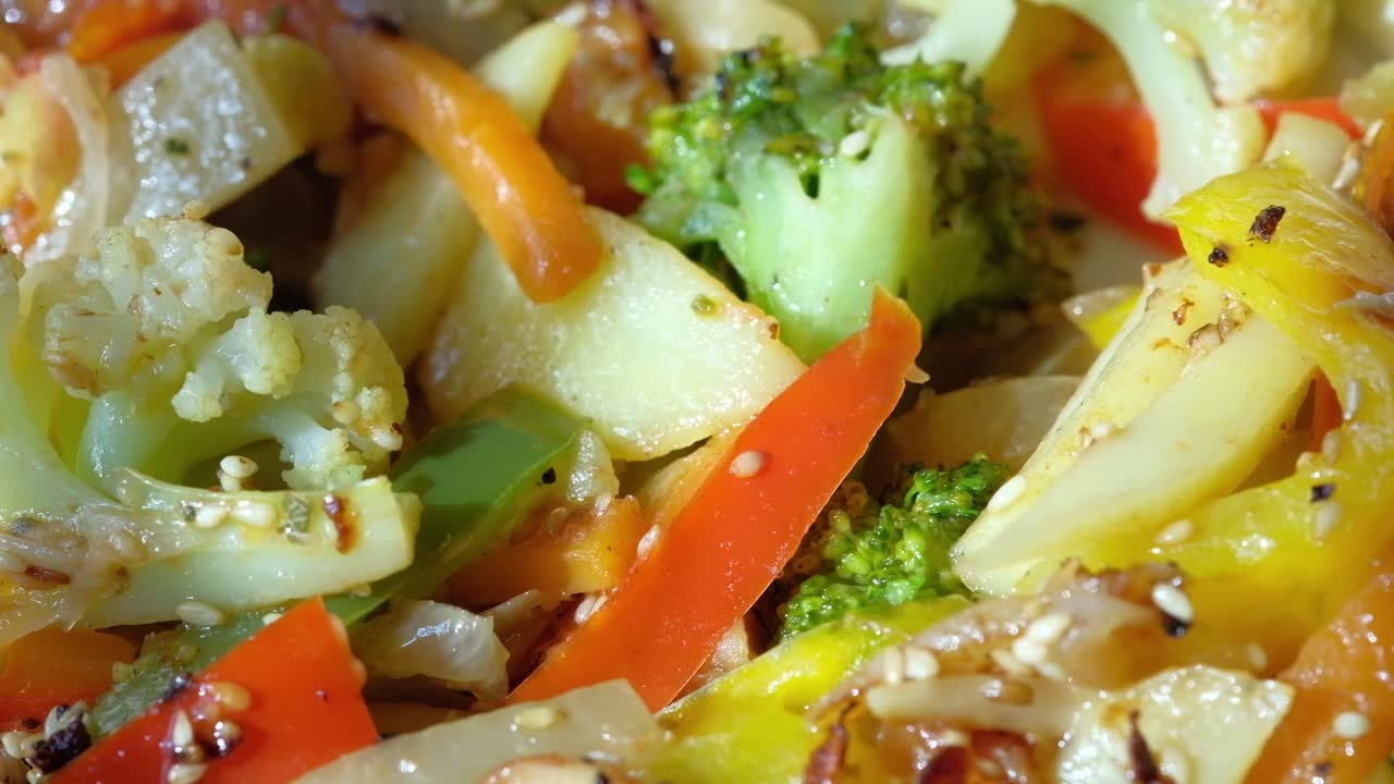 혼합 된 채소 김