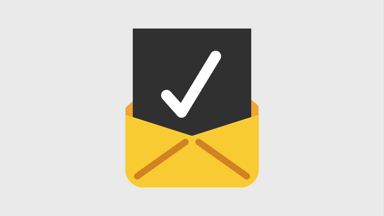 los iconos de los sobres de los mensajes