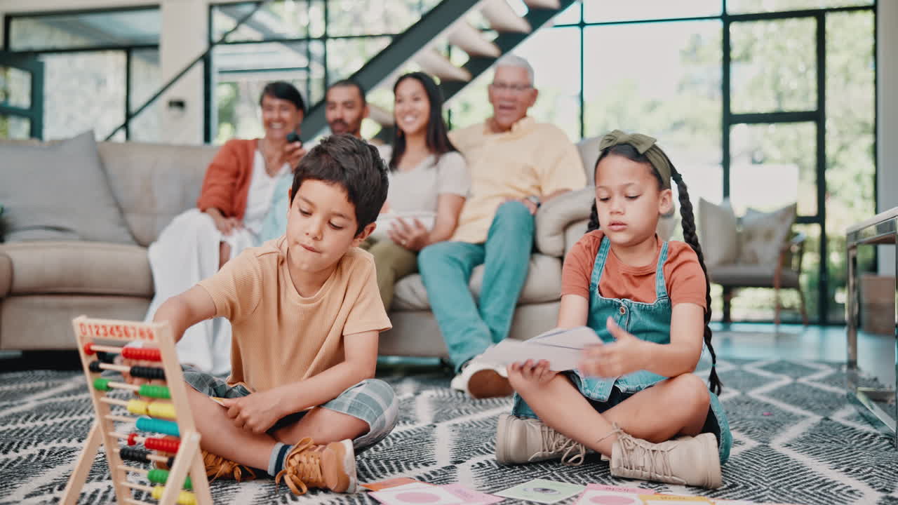 할아버지, 할머니와 함께하는 가족 시간