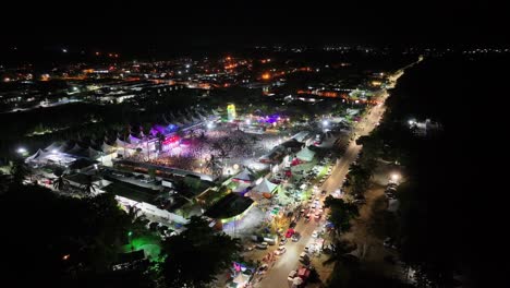 carnival ride in porto seguro bahia brazil