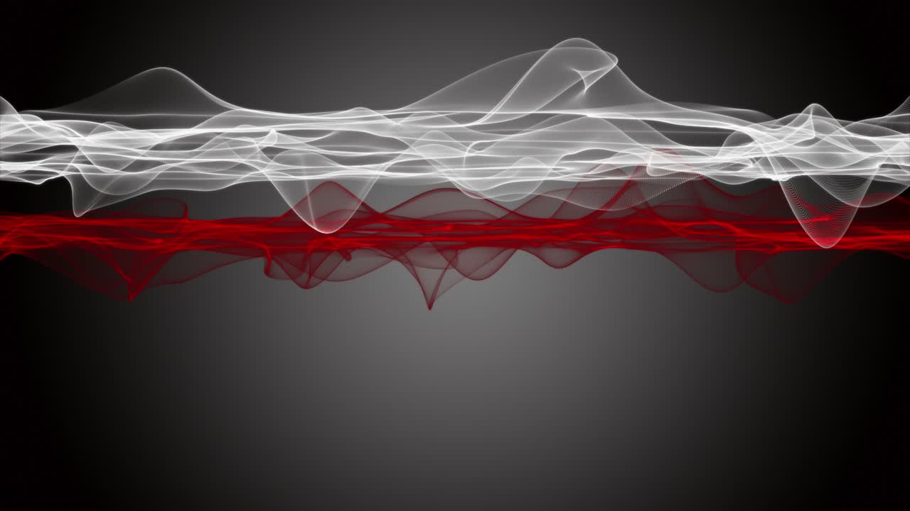 фантастическая цветная волновая анимация в замедленном движении для спортивных событий и пространства для текста, 4096x2304 петля 4k