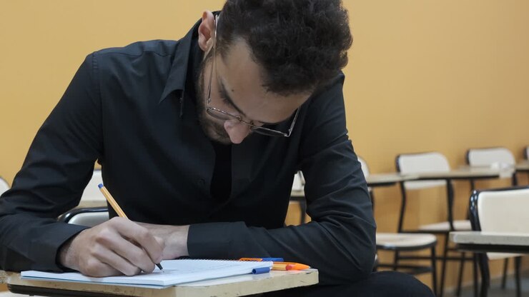 Student, arbeid i klasse