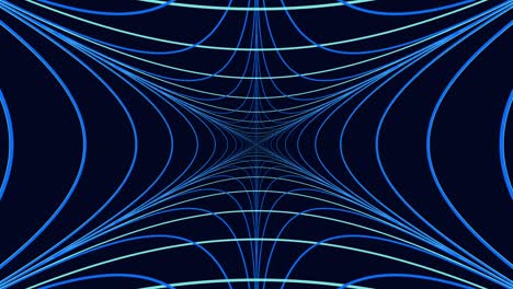 4k loopable fondo abstracto futurista con el vuelo en el túnel digital
