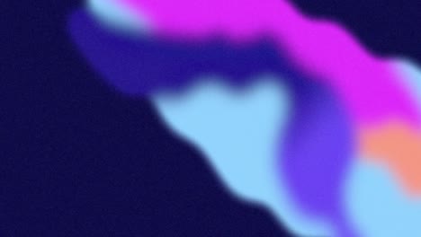 animación de ondas azules, rosas y marinas en movimiento sobre un fondo azul oscuro