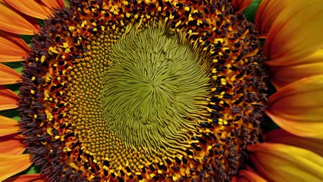primer plano de un girasol