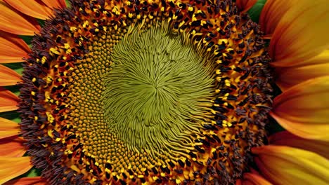 close-up of a sunflower