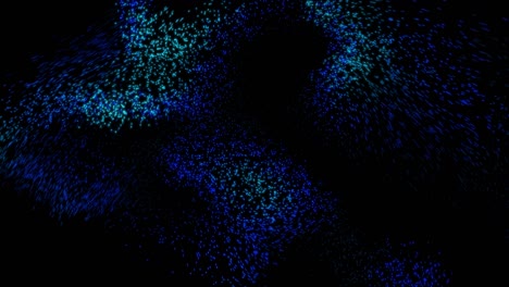 fondo de partículas abstractas