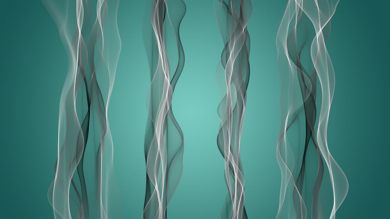 animación fantástica con objeto de onda de partículas en cámara lenta, 4096x2304 bucle 4k