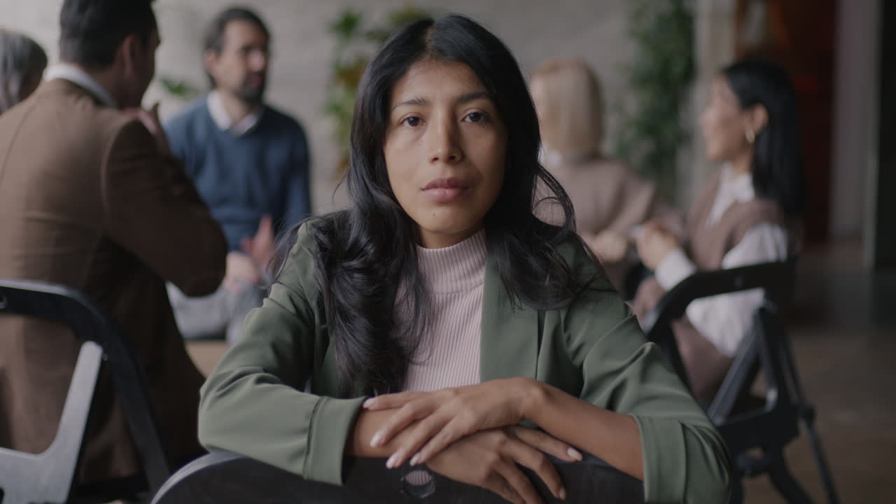 Diverse group in meeting