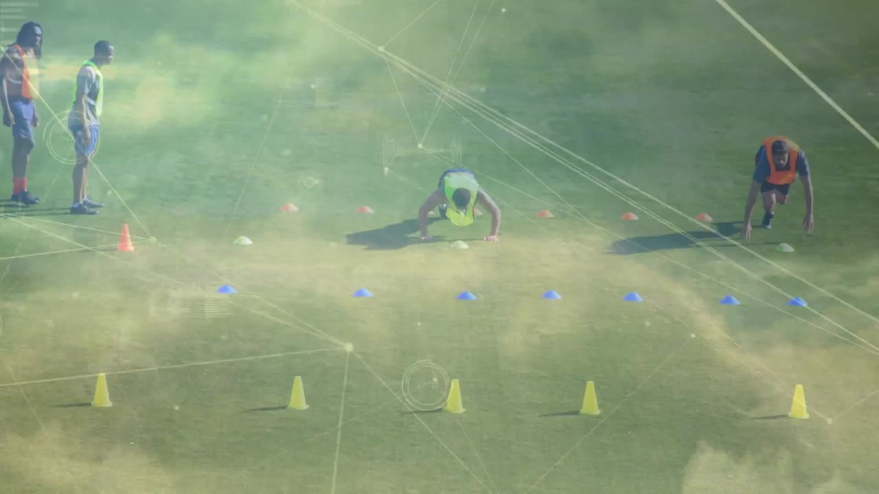 축구 선수들에 대한 데이터 처리 및 연결 네트워크의 활성화