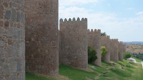 avila's well-preserved medieval walls, encircling the historic old town, are regarded as some of the finest in europe and are designated as a unesco world heritage site.