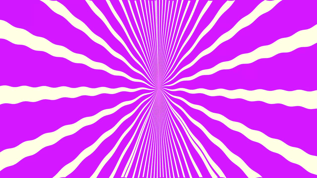 fondo púrpura abstracto con rotación de una espiral hipnótica. animación de un bucle sin costuras