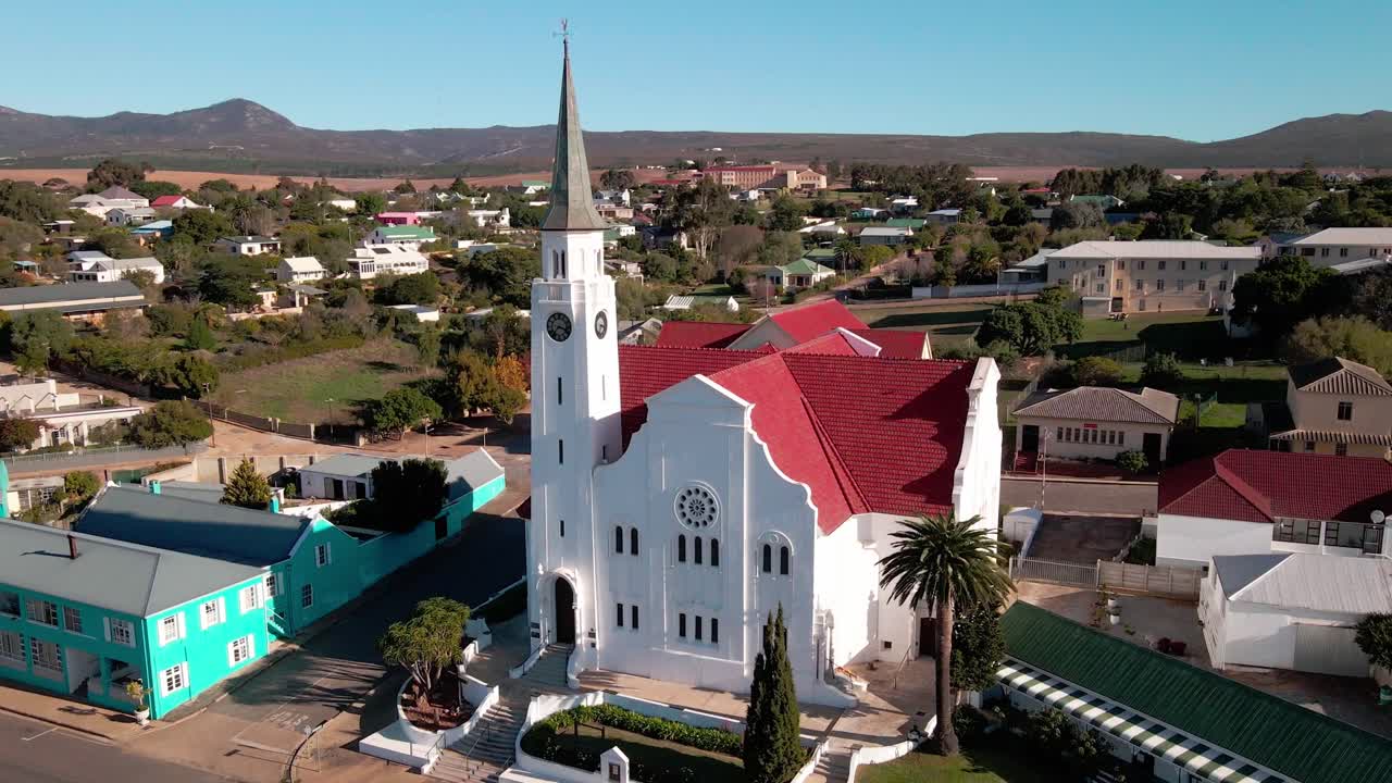 Beautiful and well maintained NG church in the farming town of Napier, South Africa