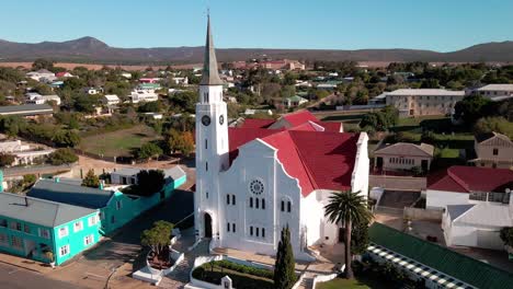 beautiful and well maintained ng church in the farming town of napier, south africa