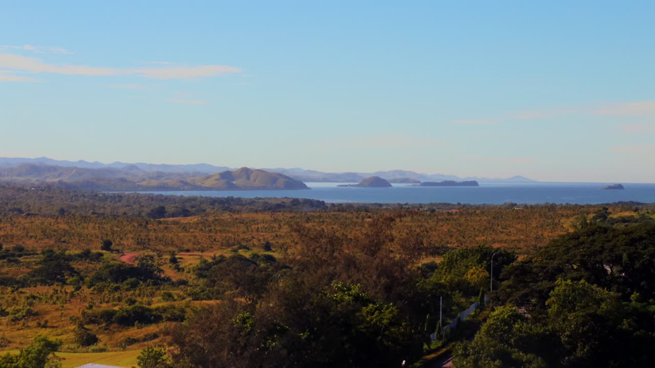 엘라 해변 포트 모스비 apec 하우스 컨벤션 센터 수도 시 중앙 비즈니스 지구 공중 드론 파푸아 뉴 기니 파파 png 교통 카드 오들러스 베이 힐튼 마리어트 크라운 플라자 앞으로 아래로