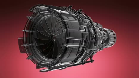 girar la turbina del motor a reacción