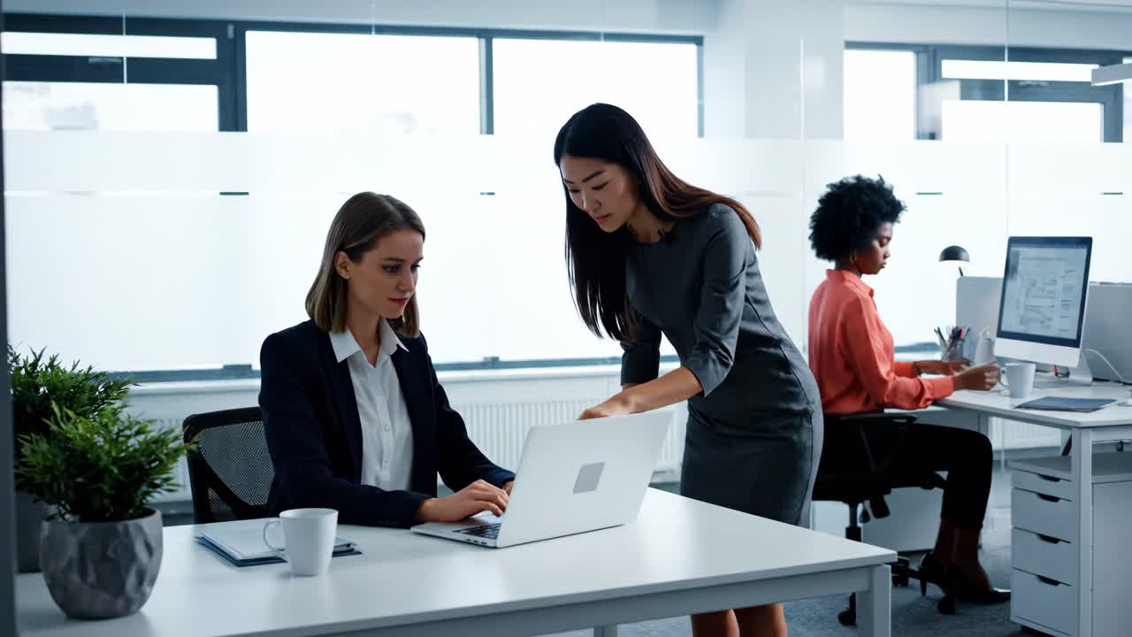 reunión de negocios en una oficina moderna