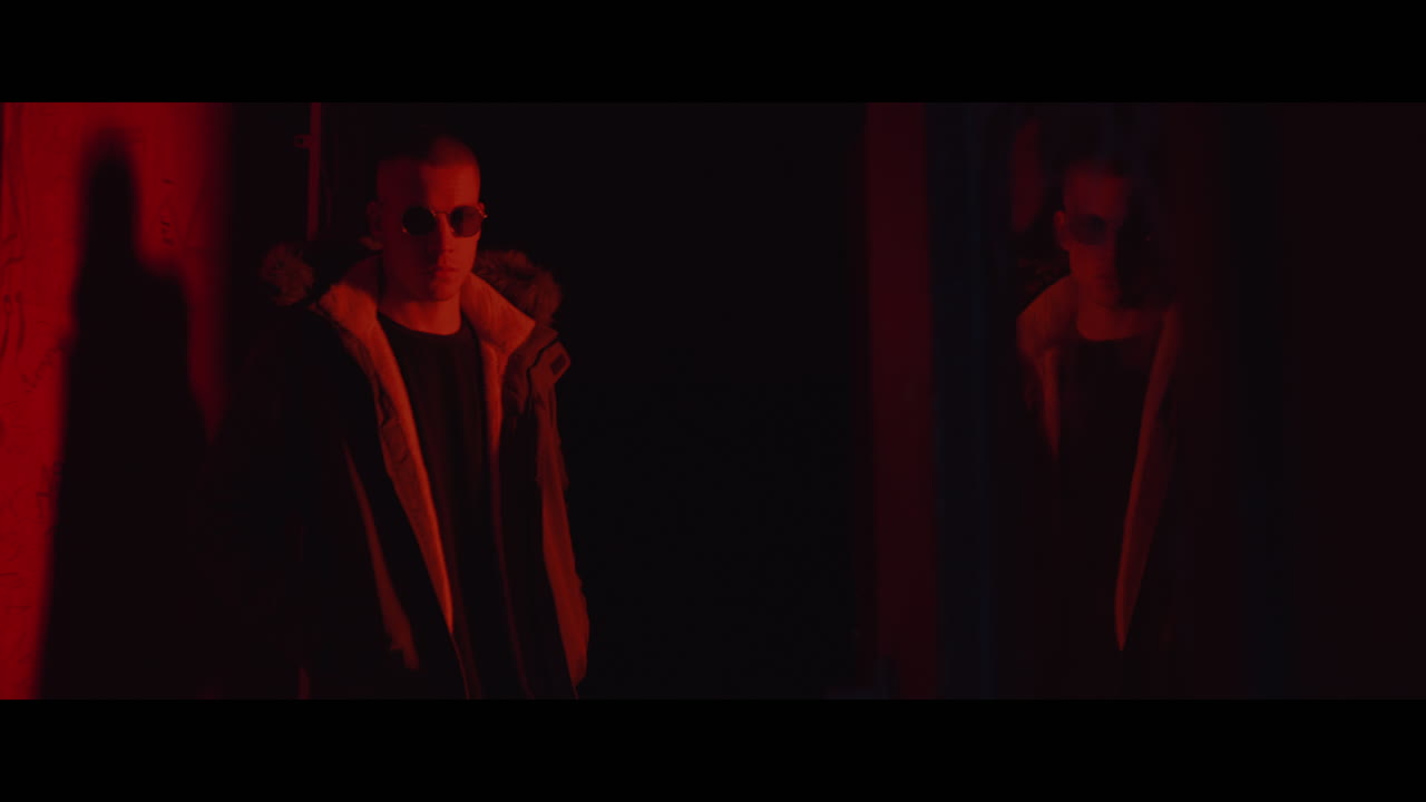 Urban Night Portrait