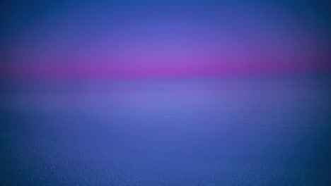 timelapse shot of frozen lake covered with thick layers of fog during morning time